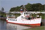 Mit der ETTA VON DANGAST können Ausflüge auf dem Jadebusen unternommen werden. 23.08.2009