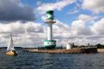 Der Leuchtturm in Kiel-Friedrichsort, aufgenommen am 3. August 2010.