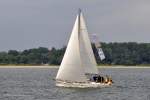 Charter - Segelyacht  Niddarsche  aus Fehmarn, am 26.06.2011 (Kieler Woche) auf der Kieler Frde.