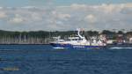 FALSHÖFT (IMO 9452074) am 25.6.2014 auf der Kieler Förde /  Küstenstreifenboot der WSP-SH  /  Lüa 27,2 m, BaS 6,2 m, Tgt 1,6 m / 2 MTU-Diesel, ges.