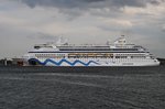 AIDAaura läuft am Abend des 22.5.2016 aus dem Kieler Hafen zu einer Ostsee-Reise aus. Ihr erster Hafen wird die schwedische Hauptstadt Stockholm sein.

Technische Daten:

Werft: Aker MTW Wismar 
Indienststellung: 2003 
Länge: 203m 
Breite: 28m 
Tiefgang: 6,4m 
Leistung: 37.457PS 
Geschwindigkeit: 21kn 
Gästekabinen: 633 
Besatzung: 389 