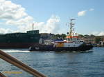 BÜLK (IMO 8701284) am 22.6.2009 auf der Kieler Förde /
Hafen- und Seeschlepper / BRZ 263 / Lüa 29,9 m, B 6,9 m, Tg 4 m / 2 MWM-Diesel, ges. 2.320 kW (3.155 PS), 2 Schottel –Ruderpropeller, 13,5 kn, Pfahlzug 40 t / gebaut 1987 bei Oelkers in Hamburg /
