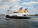 LABOE (IMO 8400086) am 25.6.2008 auf der Kieler Förde /    Fährschiff / Lüa.