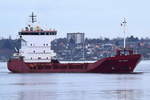 SVS VEGA , General Cargo , IMO 9103788 , Baujahr 1996 , 91 × 16m , auf der Kieler-Förde 17.02.2018 Richtung Schleuse Kiel-Holtenau