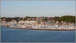 Der Yachthafen von Laboe an der Kieler Frde ist am 08.05.2008 schon gut belegt.