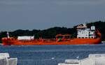 HEINRICH-ESSBERGER (IMO:9939814; L=120m; B=18m; Baujahr:2024) ein Tankschiff; vor Laboe; 260617