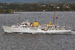 NORGE, Yacht des norwegischen Königshauses, am 4.10.2017 im Oslofjord