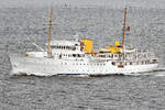 NORGE, Yacht des norwegischen Königshauses, am 4.10.2017 im Oslofjord