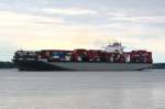 HAMBURG BRIDGE   Containerschiff   Lühe  07.05.2014     336 x 46m