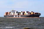 MSC Elodie , Containerschiff , IMO  9704972 , Baujahr 2015 , 299.97 × 48.23m , 8800 TEU , Cuxhaven , 14.05.2019