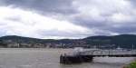 Eine Anlegestelle f�r die Personenf�hre nach Bingen, in R�desheim; 24.07.2007