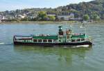 Oldie-Fahrgastschiff  C�cilia   auf dem Rhein bei Koblenz - 29.09.2011