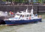 Polizeiboot  WSP 9  am 11.06.2007 in Kln.