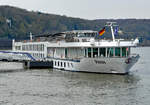 KFGS  VERDI  der  Sij Cruises  am Anleger in Remagen - 08.04.2018