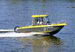 Motorboot  BIG TOY  (KO-L 287) - Rhein Remagen - 13.10.2019