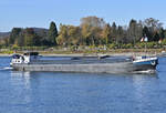 GMS VOLENTA auf dem Rhein querab Erpel - 09.11.2021