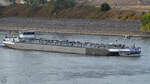 Auf dem Rhein bei Duisburg-Hochfeld war das Tankmotorschiff NICOLE II (ENI: 02330485) unterwegs.