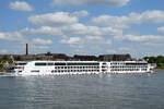Ende Mai 2025 war das Flusskreuzfahrtschiff A-ROSA SENA (ENI: 02339241) in Duisburg anzutreffen.