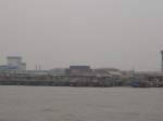 Blick auf eine Hausboot-Siedlung am Rand von Shanghai.
Shanghai am 3. Juni 2006,