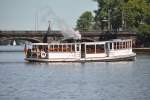 HAMBURG, 03.06.2011, Alsterdampfer St.Georg auf der Binnenalster