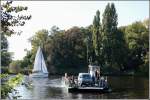Nur mit dieser kleinen Fhre ist die Pfaueninsel in der Berliner Havel zu erreichen. Aufnahmedatum: 24.09.2007