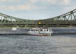 Fahrgastschiffe an der Glienicker Brcke, Sommer 2007