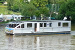 Hausboot ELLI / K-X709 auf dem Main bei Miltenberg am 05.06.2016