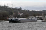 MARIE-LUISE (02315954) bei der Ausfahrt aus der Schleuse Deizisau 07.02.2024