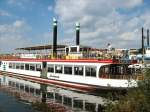 MS Havelperle an der Anlegestelle Tegel, Sommer 2007