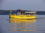 Potsdamer Wassertaxi 1 auf dem Templiner See;   25.07.2008  