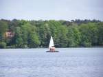 Bott auf dem Scharmtzelsee Aufgenommen am 10 Mai 08