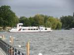 MS  BOIZENBURG  vor Marstall-Halbinsel, BUGA 2009 Schwerin 16.09.2009