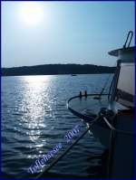 Ein Sommerabend am Tollensesee / Neubrandenburg, die  Mudder Schulten  hat schon vertut ...
Foto: Juni 2007, Camera  OLYMPUS -500 