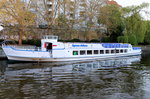 SPREE-ATHEN  ,Fahrgastschiff der Reederei Riedel in Berlin, aufgenommen auf der Spree im April 2012.