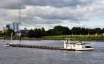 Die MS  Andrea  aus Papenburg am 13.09.09 auf der Weser bei Farge.