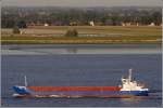 Die 1990 gebaute RITSKE (IMO 8913473) am 24.08.2009 Weser aufwrts fahrend. Sie ist 80 m lang, 11 m breit und hat eine GT von 1508. Heimathafen ist Ijmuiden (Niederlande).