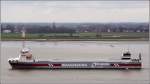 Die 2004 gebaute BOTHNIABORG (IMO 9267728) am 04.04.2010 Weser aufwrts fahrend. Sie ist 144 m lang, 21 m breit und hat eine GT von 12460. Heimathafen ist Delfzijl in den Niederlanden.