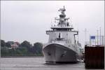 Die 08 DARULAMAN ist ein ca. 80 m langes Hochseepatrouillenboot der Royal Brunei Navy, das derzeit bei Lrssen in Bremen gebaut wird. Die bergabe soll im August 2011 erfolgen. Die DARULAMAN gehrt zur DARUSSALAM-Klasse, die ich hier schon vorgestellt habe (siehe Bild Nr. 17721). 29.05.2011