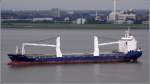 Die 2007 gebaute FORMATION (IMO 9384320) nimmt am 27.07.2011 auf der Weser Kurs auf die Geestemndung, um in den Fischereihafen in Bremerhaven einzulaufen. Sie ist 138 m lang, 21 m breit, hat eine GT von 9.611 und eine DWT von 12.705 t. Heimathafen ist Monrovia (Liberia). Frherer Name: BELUGA FORMATION