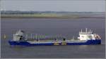 Die 2001 gebaute STONES (IMO 9226396) am 15.08.2012 Weser aufwrts fahrend. Sie ist 167 m lang, 24,5 m breit, hat eine GT von 17.357 und eine DWT von 28.115 t. Sie kann ihre Ladung selbst entladen. Heimathafen ist St. John's (Antigua and Barbuda).