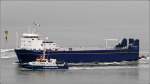 Die 1986 gebaute ATLANTIC OSPREY (IMO 8602414) ist am 18.11.2012 - beladen mit Brennelementen und begleitet von einer Armada von Polizeibooten - auf dem Weg nach Nordenham. Sie ist 88 mlang, 14 m breit, hat eine GT von 3.793 und eine DWT von 2.201 t. Heimathafen ist Barrow (Grobritannien). Die sicherheitstechnische Eignung dieses relativ alten Schiffes fr den Transport atomaren Materials wird in der Fachwelt bezweifelt.