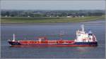 Die 2010 gebaute DESNA STAR (IMO 9419199) am 02.07.2012 Weser aufwrts fahrend. Sie ist 129 m lang, 20 m breit, hat eine GT von 8.621 und eine DWT von 12.551 t. Heimathafen ist Valletta (Malta).