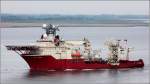 Die 2007 gebaute BOA SUB C (IMO 9275153) fhrt am 21.05.2014 Weser aufwrts. Dieser multifunktionale Offshore-Versorger ist 139 m lang, 31 m breit, hat eine GT/BRZ von 16.562 und eine DWT von 12.036 t. Heimathafen ist Valletta (Malta). Frherer Name: BOA DEEP CII.