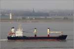 Die 1991 gebaute ATLANTIC TRADER (IMO 8900969) fährt am 28.02.2015 Höhe Bremerhaven Weser abwärts. Sie ist 98 m lang, 17 m breit, hat eine GT von 3.936 und eine DWT von 4.725 t. Heimathafen ist Belize City (Belize). Frühere Namen: FRUIT SPIRIT, ONEGO SPIRIT, PEGGY SUE, RYBNO, RYBNOVSK, MYANMAR PROGRESS.