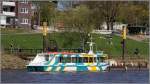 Die 1990 gebaute PUNKE wird von der Reederei Hal över in Bremen für den Fährbetrieb und als Wassertaxi eingesetzt. Sie ist 16,87 m lang und 3,68 m breit. Sie ist zugelassen für max. 48 Personen. Heimatort ist Bremen. Hier liegt sie am 21.04.2015 am Osterdeich in Bremen.