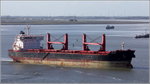 Die 2012 gebaute ARKADIA (IMO 9590797) kommt am 26.09.2016 die Weser herunter. Dieser Bulker ist 197 m lang und 332,6 m breit, die GT/BRZ beträgt 33.958 und die DWT 56.348 t. Heimathafen ist Helsinki (Finnland).