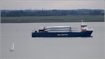 Die 2013 gebaute ABIS DUNDEE (IMO 9658109) liegt am 18.09.2016 auf der Weser auf Blexen Reede. Sie ist 107,95 m lang und 16,00 m breit, hat eine GT/BRZ von 5.198 und eine DWT von 6.550 t. Heimathafen ist Harlingen (Niederlande).