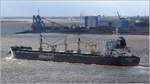 Die 2015 gebaute GRETKE OLDENDORFF (IMO 9681962) passiert am 28.02.2017 Bremerhaven um in Nordenham festzumachen. Dieser Bulker ist 229 m lang und 32 m breit, die GT/BRZ beträgt 44.218, die DWT 80.856 t. Heimathafen ist Madeira (Portugal).