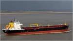 Die 2007 gebaute SEAMARLIN (IMO 9380487) fährt am 13.04.2017 Höhe Bremerhaven weserabwärts. Dieser Tanker ist 188,18 m lang und 32,23 m breit, hat eine GT/BRZ von 26.548 und eine DWT von 40.549 t. Heimathafen ist Bremen.