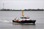 Die 2004 gebaute ZENIT (IMO 9313187) wird vom Wasserstraen- und Schifffahrtsamt Bremerhaven als Peil- und Messschiff auf der Unter- und Auenweser eingesetzt. Sie ist 30 m lang, 6,5 m breit und hat eine GT von 148. Bremerhaven, 05.05.2017.